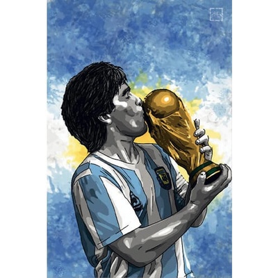 Ceduľa Maradonna