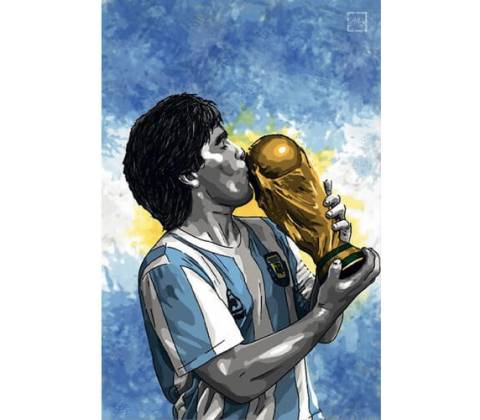 Ceduľa Maradonna