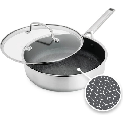 GreenPan Hluboká pánev 24 cm APEX s poklicí nepřilnavá nerezová CC010198-001