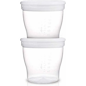 Canpol babies Контейнери за съхранение на кърма Canpol - 4 х 180 ml (12/204c)