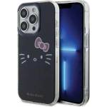 Hello Kitty Кейс Hello Kitty IML Kitty Face за iPhone 14 Pro, черен (Hel000023-0)