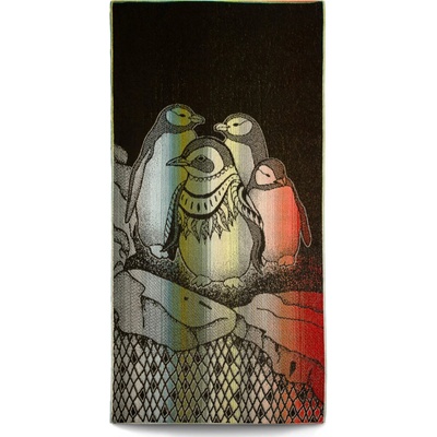Veba ZARA plážová osuška Africké léto tučňáci III. 75 x 150 cm