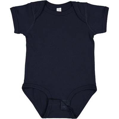 Rabbit Skins Dojčenské body s krátkym rukávom EU Navy Monate