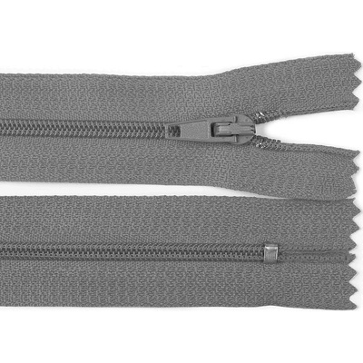 Špirálový zips šírka 3 mm dĺžka 20 cm autolock Farba: 316 šedá