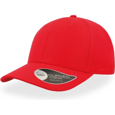 Atlantis Headwear Jolly baseballová 6 panelová COT33017300499 red Červená