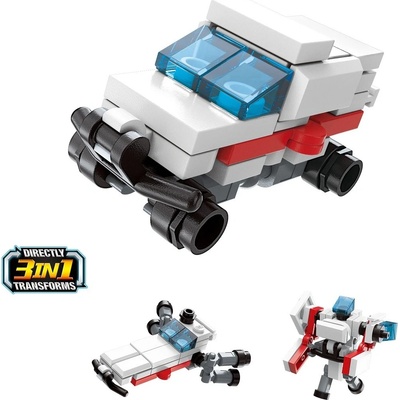 Qman Trans Collector 3in1 2104- 9 Záchranářské auto "Jeep" 3v1