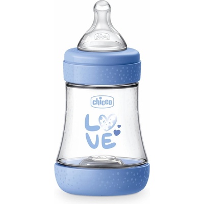 Бебешко шише Chicco - Perfect 5, за момче, 150 ml (N0259)