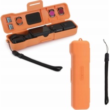 SunnyLife Kryt a přepravní pouzdro pro DJI Osmo Pocket 3 + příslušenství Oranžový Op3-k981-c