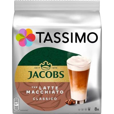 Douwe Egberts Tassimo Latte Macchiato 16 капсули (8 напитки)