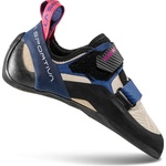 La Sportiva Дамски обувки с велкро La Sportiva Women's Katana Climbing shoes - White / Storm Blue - размер 37 (EU) (301-0853-0117)