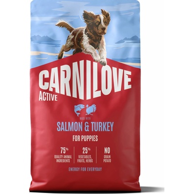 Carnilove Active Puppies Salmon & Turkey 4 kg