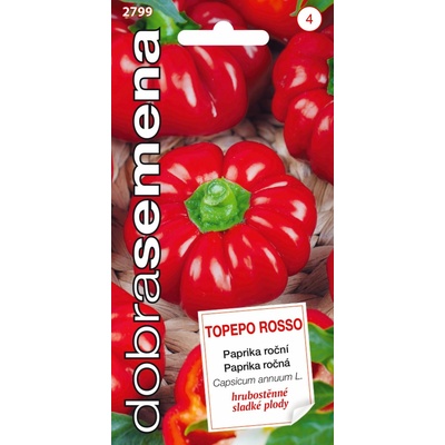 PAPRIKA sladká na rychlenie Topepo Rosso