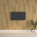 vidaXL Стенни панели 15 бр. Дъбова дървесина ПВЦ (351814)