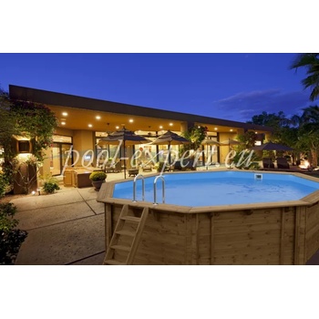 Image 1 of POOL EXPERT Дървен басейн "Octo" 434 х 401 x 116 см