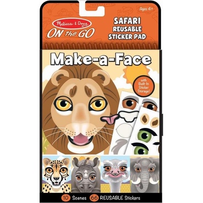 Melissa & Doug Vytvoř si obličej Safari
