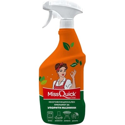 Miss Quickline Многофункционален препарат за упорити мазнини 750 мл (78654354)