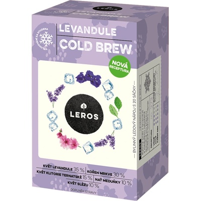 Leros Levandule Cold Brew 20 x 1 g
