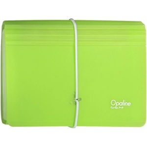 OPALINE Папка за хармоника opaline dl 13 бр. гума зелена 2-491 (2-491)