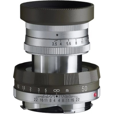 VOIGTLANDER Apo-Lanthar 50mm / 3.5 Type I Limited Olive (olivově zelený/stříbrný) (Leica M)
