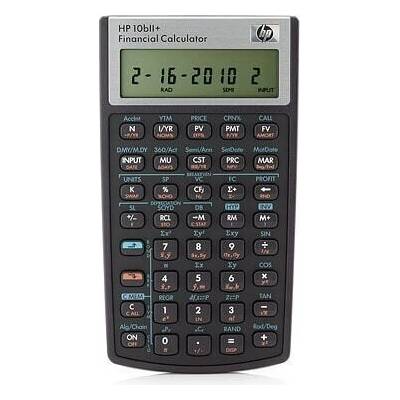 HP Inc. HP 10bII+ Financial Calculator-Bluestar - Finanční kalkulátor