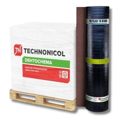 Lepenka Dehtochema POLYELAST EXTRA TR DESIGN červená 7,5m2/bal