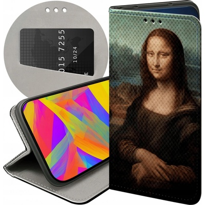 Hello Case Flipové Apple IPHONE 6 / 6S s potlačou hnedé umenie Leonardo da Vinci