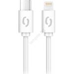 ALIGATOR DATKP57 - USB кабел USB-C към Lightning, 30 W Power Delivery, 0, 5 м, бял (PH0027)