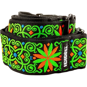 Dunlop JH26 Hendrix Blacklight Fillmore Green Колан за китара (JH26)