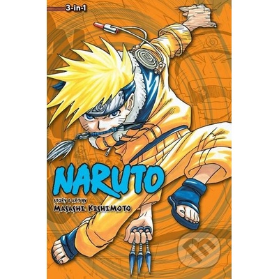 Naruto 3 in 1 Volume 7 Masashi Kishimoto