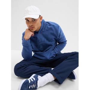 GAP Fleece суитшърт с лого GAP GAP | Sin | МЪЖЕ | XS
