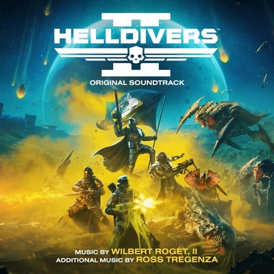 Soundtrack: Roget II Wilbert: Helldivers Original Game Soundtrack Coloured Transparent Yellow LP – Zboží Dáma