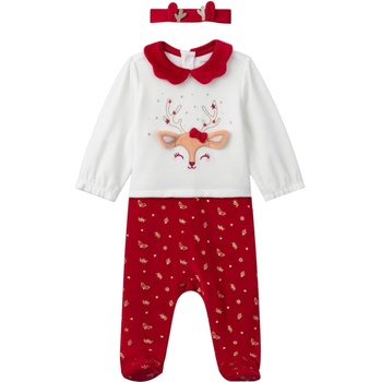 Sergent Major Бебешки ромпър от кадифе Sergent Major - Ledaniela, с лента за глава, 18 м (24H5BFF1GRE)