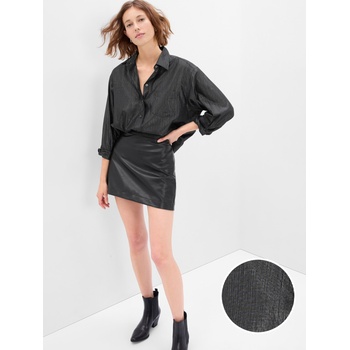 GAP Oversize риза с металически нишки GAP GAP | Cheren | ЖЕНИ | XS