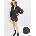 GAP Oversize риза с металически нишки GAP GAP | Cheren | ЖЕНИ | XS