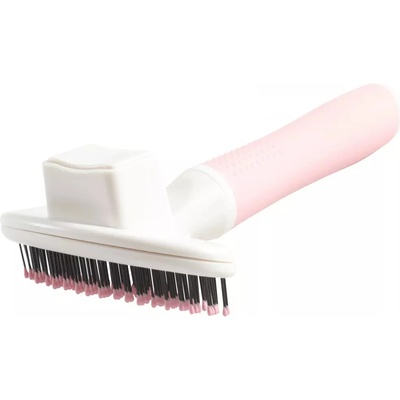 Zolux ANAH Senzitive Vysouvací Kartáč pro štěňata a malé psy Hair Removal Button XS růžová