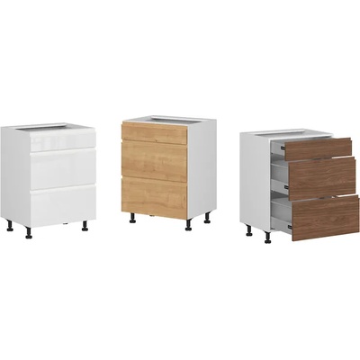 BRW Долен шкаф Sole - D3S_60/82_2STB/STB - с плавно прибиране (D3S_60/82_2STB/STB)