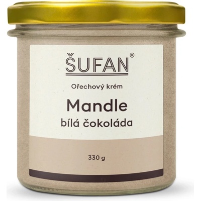 Šufan Mandlové máslo s bílou čokoládou 330 g