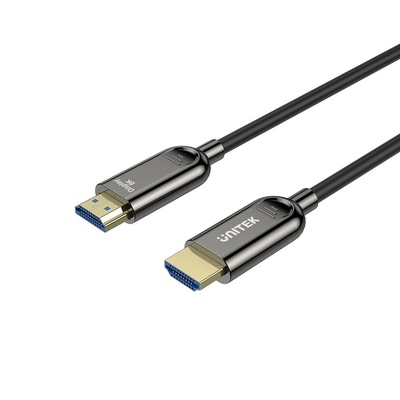 Unitek HDMI кабел Unitek, 2.1, HDR, 4K@144Hz, 8K@60Hz, черен, 50m (C11085GY01-50M)