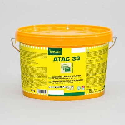 BRALEP ATAC 33 Disperzní lepidlo na podlahy 4 kg