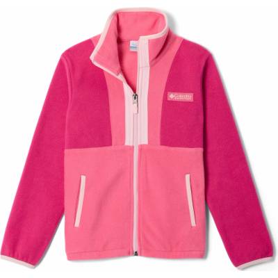 Columbia Back Bowl II Full Zip Fleece Guava Pink Nico, Satin Pink