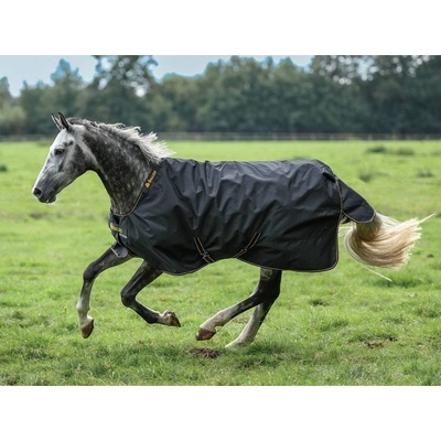 Bucas Výběhová deka Irish Turnout black gold – Zboží Dáma