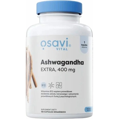 Osavi Ashwagandha Extra 400 mg 180 vegan kapslí