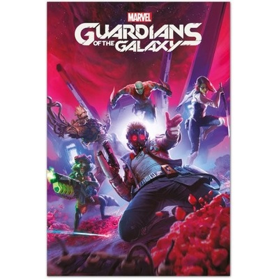 Plagát, Obraz - Guardins of the Galaxy - Video Game, (61 x 91.5 cm)