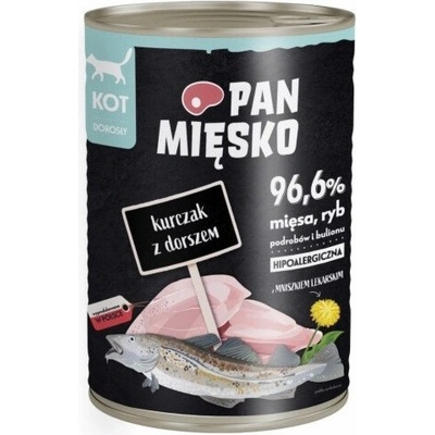 PAN MIĘSKO Chicken with cod 400 g