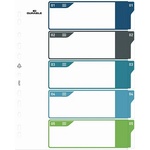 DURABLE Регистър DURABLE plastic A/4 maxi 1-5 цвят 679327 (679327)