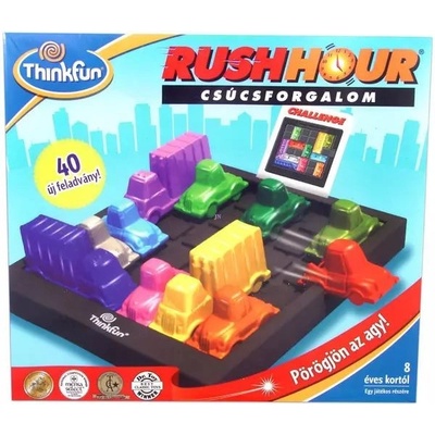 Rush Hour - Dopravná špička - spoločenská hra s pokynmi v maďarčine