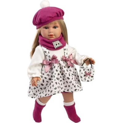 Llorens 54050 CARLA - реалистична кукла с меко текстилно тяло - 40 см