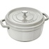 Staub Cocotte hrniec okrúhly 20 cm 2,2 l biela hľuzovka