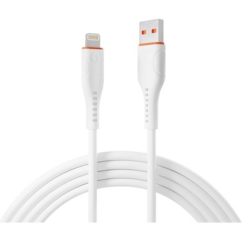 S-Link Кабел S-Link - SL-X207E (2A, 12W, бързо зареждане, Lightning, кабел за данни+зарядно устройство, бял) 37800 (37800)