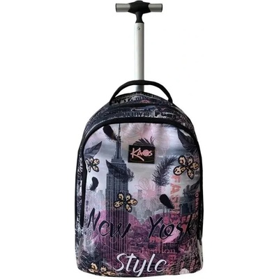 KAOS Ученическа раница 2в1 kaos new york